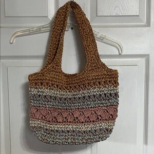 Orvis Woven Straw Purse